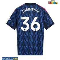 Arsenal Martin Zubimendi #36 Auswärtstrikot 2025-26 Kurzarm